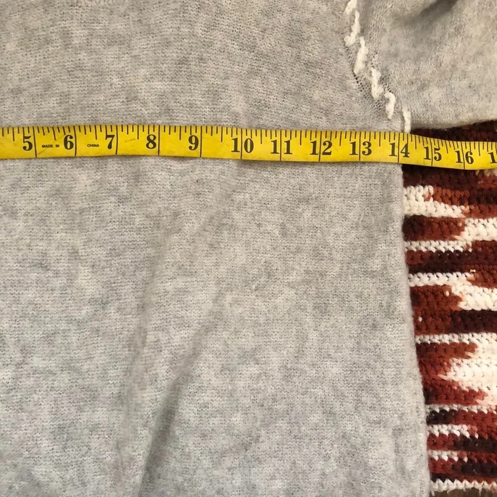NWOT Anthropologie Sleeping on Snow Wool Alpaca Off Shoulder Cowl Sweater Top